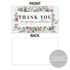 Thank You Cards Small Business  3 5 X 2 Inches - 100 Pcs  300gsm  By Modern 5th
