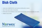 Norwex Netted Dish Cloth Blue 2 Pack New