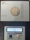 Early Date 1843 Seated Liberty Silver Dollar - No Motto  Great Eye Appeal  Holed