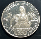 1974 Haiti Proof Silver 50 Gourdes Olympics