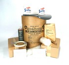 Vintage Dept Of Defense Civil Defense Sk Iv Sanitation Kit  w supplies 