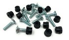 Pet Carrier   Kennel Replacement Nut Bolt Fasteners - 12 Pack - Metal Bolts