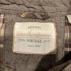 Original Weatherford Vintage Long Sleeve Flannel Shirt-size Large-nice Condition