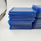 Lot Of 38 Standard Blue Dual Blu-ray Replacement Cases - 2-disc Empty Storage