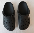 Crocs Unisex Crocband Ii Clogs Men 6   Women 8 Lightweight  Slip-on Navy   White