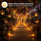 24-pack Realistic Flameless Tea Lights  Patented Dual-led Tech  steady   Flicker