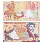 10pcs Set Banco De Kamberra 50 Numismas Commemorative Soft Polymer Banknotes