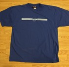 Vintage Spalding Men   s 2xl T-shirt  90   s  Cool Retro Look  Old School  Blue 
