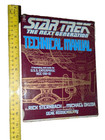 Vintage 1991 Star Trek The Next Generation Technical Manual Book
