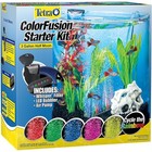 3 Gallon Small Fish Tank Aquarium Starter Kit With Filter Air Pump Led Light