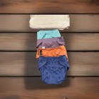 Waterproof Lot Of 4 Reusable Cloth Diapers-4 Inserts One Size Unisex Preloved