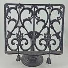 Cast Iron Cookbook Holder Ornate Design Cook Book Stand Bible