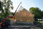 Prime Hydraulic Teleboom Telescopic Boom Jib Crane Bobcat Kubota Cat Skid Steer