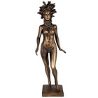 Design Toscano Medusa Gorgo Greek Statue  Cast Stone Resin  Bronze Finish
