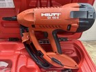 Hilti Gx-100e Automatic Gas Actuated Nail Gun Fastening Tool W Hard Case   Used
