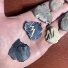 Mlc 389  7  Uniface Knife Blades Arrowheads Oh Pa Ny Artifacts X Conoboy