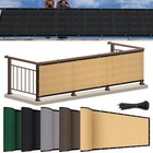 4 5 6 8 Ft Privacy Fence Screen Windscreen Mesh Shade Cover For Garden Yard Deck