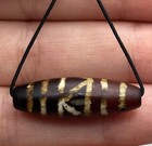 Authentic 4th Century  Ancient Sassanian Etched Carnelian Unique Bead