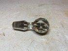 Vintage Clear Glass Faceted Bottle Stopper