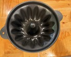 Vintage French Cast Iron Bundt Cake Pan Clean Cousances Excellent Condition