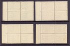 Australia 1940 Imperial Forces Set  4  In Mccracken Blocks Of 4 Mh mnh Cat   200