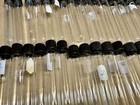 Lot Of 50 Mixed Glass Culture Test Tubes 16x125mm Screw Caps Pyrex Kimax S p