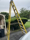 Werner Heavy Duty 1a Electro-master 10 Ft Fiberglass Step Ladder 300 Lbs Usa