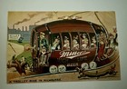 Set Of 12 Vintage Miller High Life Beer Postcards Advertising Comic - Milw   Wi