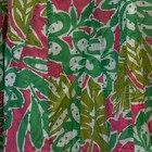 Ruby Rd Full Skirt Size 14 White Background W bright Pink And Green