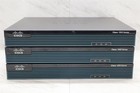 3 Lot - Cisco 1900 Series 1921 2-port Gigabit Integrated Services Router 1921 k9