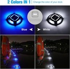 Solar Dock Marine Lights 12 Pack 2 Colors In 1 outdoor Led Solar Powered