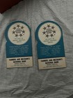 Two Vintage Quarter Saver Folders Farmers And Mechanics Nat  Bank Md Unused