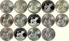Susan B  Anthony Dollars Set  14 Coins  1979-1999 Unc   Proof  K11932