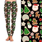 Christmas Tree Santa Ornament Cookies Women s Leggings Tc Plus Size 12-18