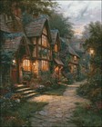 Bearwell Lane - Chart Counted Cross Stitch Patterns Needlework Dmc Color Diy