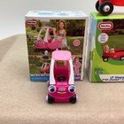 Little Tikes Mini Set Of 4 Car  Wagon  Shopping Cart   Activity Gym New In Boxes