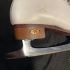 Riedell Girls Figure Ice Skates W  Sapphire Blades Made In Canada Size 1 M