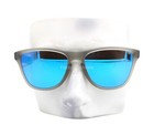 Oakley Youth Fit Sunglasses Oj9006-0553 Frogskins Xs Crystal Gray Blue Kids Size