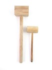 Lot Of 7 Organic Bamboo Kitchen Utensils - Spoons  Forks  Tongs   More