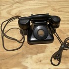 Vintage Leich Telephone Beehive Desktop Hand Crank Bell And Telephone