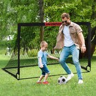 2 Porter  a De Futbol Soccer Para Ni  os 6x4 Ft Equipo De Entrenamiento En Oferta