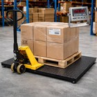 New 48 x48  Ntep Floor Scale 5000 Lb Heavy Duty Pallet Scale 4x4 With Cal Cert 