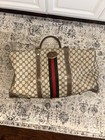 Vintage Gucci Duffle Bag  read Description 