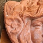 Thomas Ceramic Hanging Terracota Wall Pocket Lady Goddess Planter Outdoor Garden