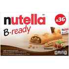 Nutella B-ready Crispy Wafers  0 7 Oz  36 Count Nutella Hazelnut Spread Snacks