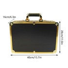 Barber Suitcase Carrying Case Storage Box Clippers Trimmers W  Password Lock Us