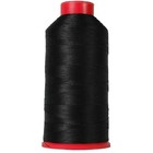 Bonded Nylon Thread  69 T70 1650 Yd Black Heavy Duty For Upholstery Leather