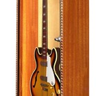 The Showcase    Deluxe Guitar Display Case W lock  Humidity Control System   L e d