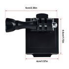Helmet Base Adhesive Tripod Adapter Mount Kit For Gopro Hero Action Camera New