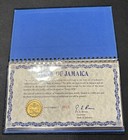          Jamaica 1976  4014 Banknote Unc  P-cs1 Specimen Set   W case   Coa
